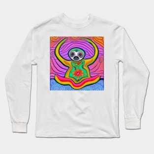 Ivan the Trippy Guru Sloth Long Sleeve T-Shirt